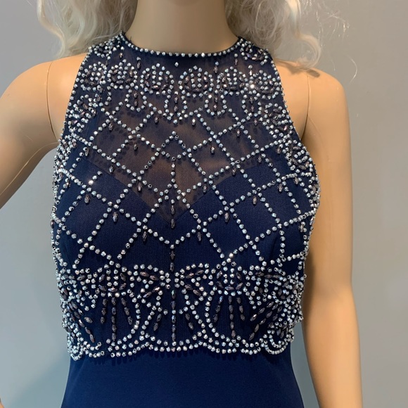 Blue Long Evening Dress! - Picture 11 of 14